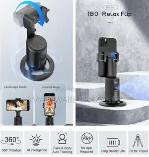 Auto Face Tracking Tripod 360° Rotation Phone Holder Stand