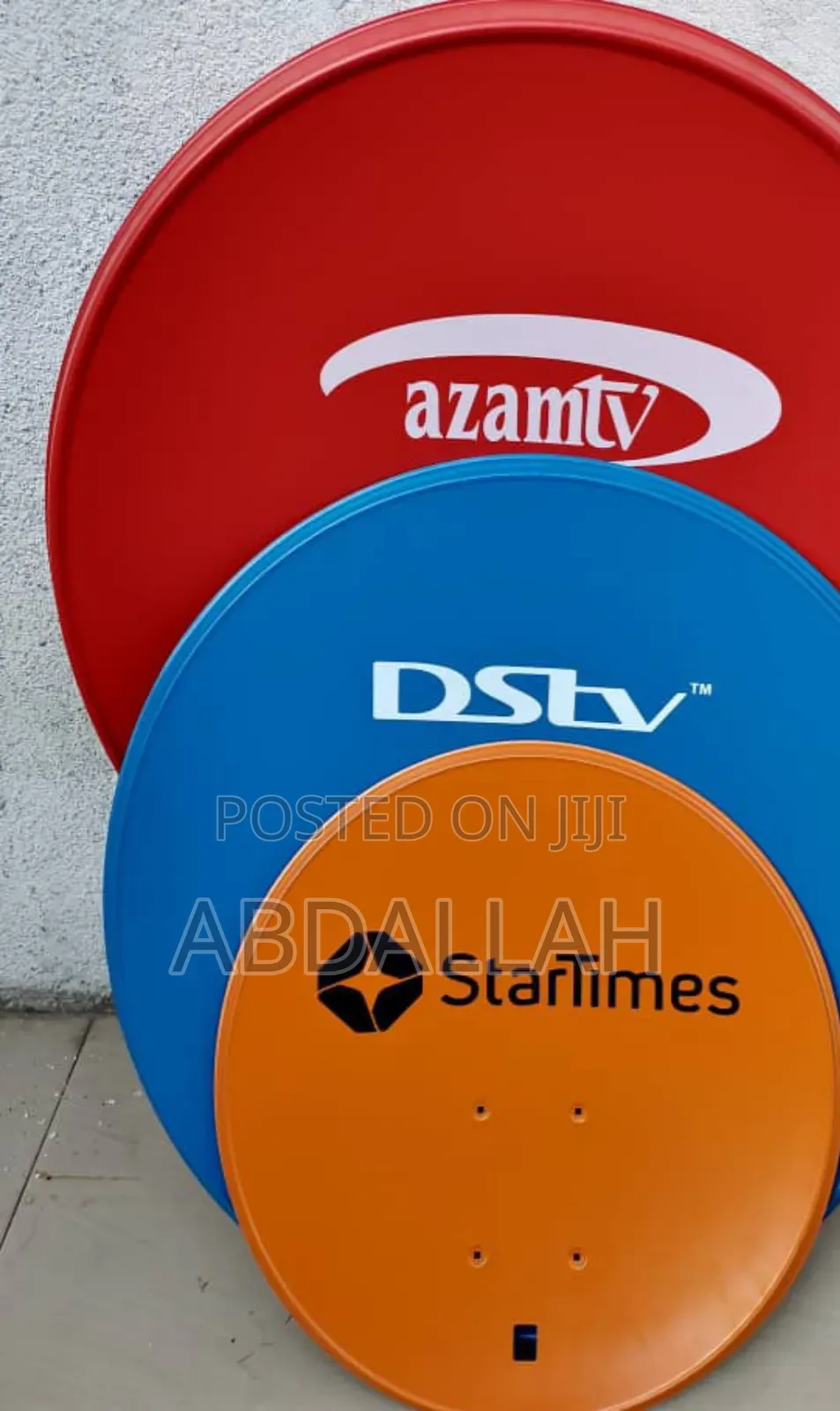 Azam Dish, DSTV Startimes