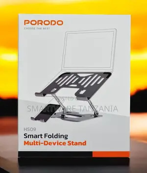 Porodo Smart Folding Multi-Device Stand With Phone Holder