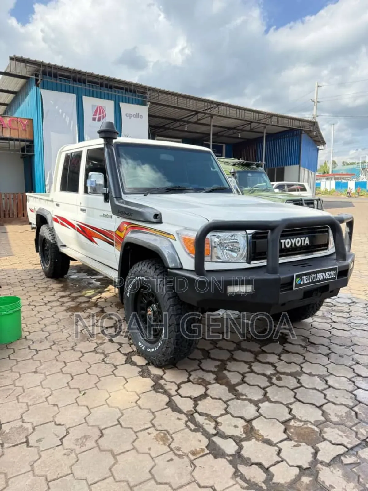 Toyota Land Cruiser 4.5 V8 TD 2018 White