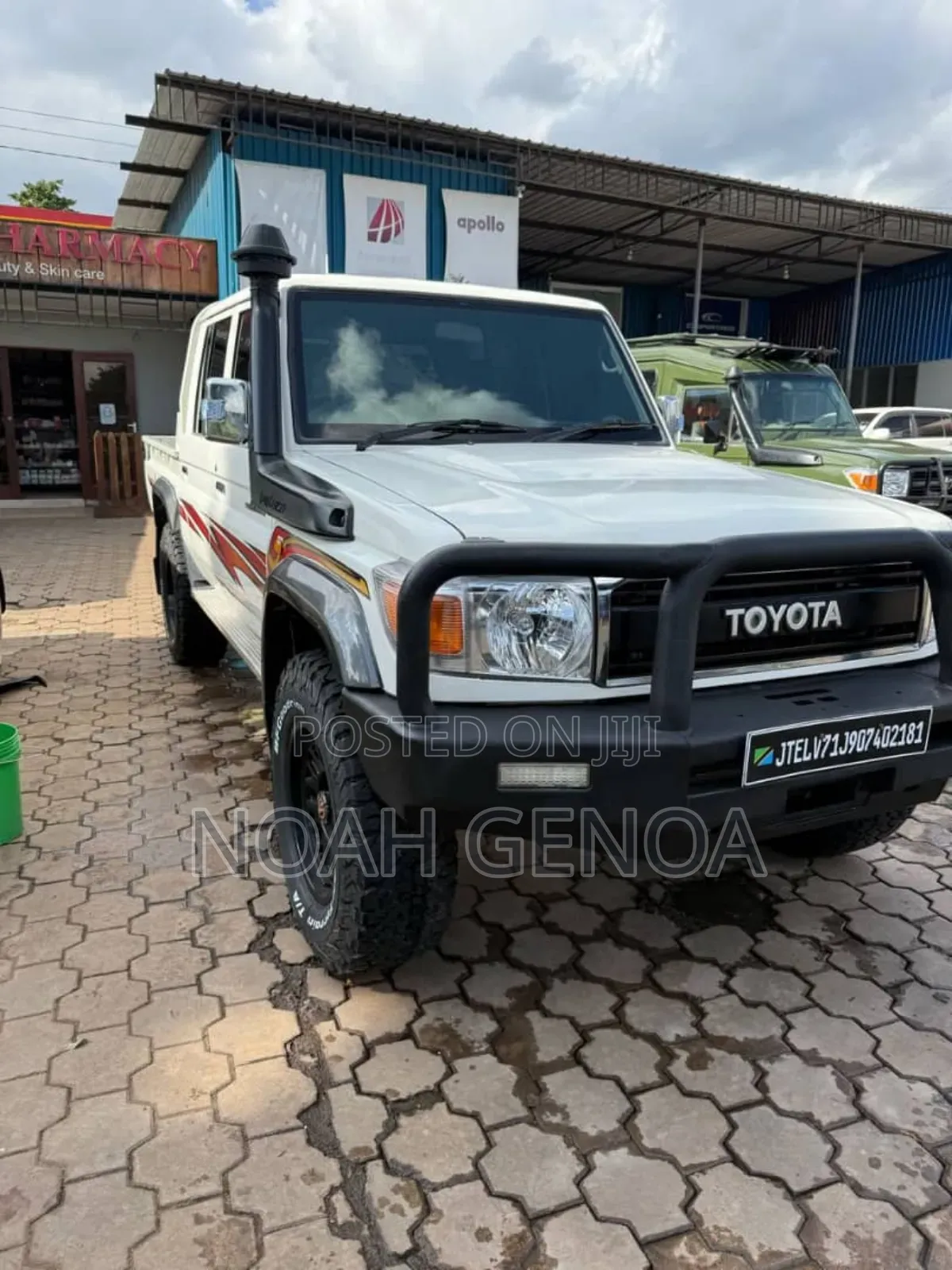 Toyota Land Cruiser 4.5 V8 TD 2018 White