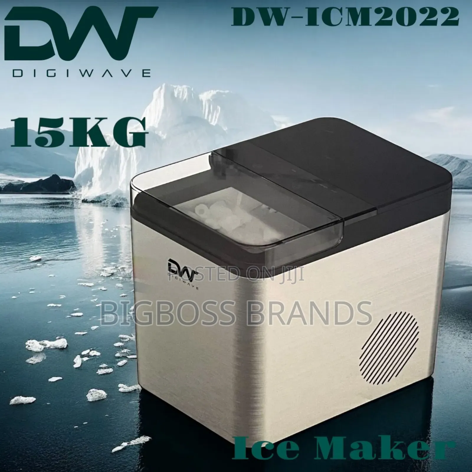 Digiwave Ice Maker 15kg Ice Production