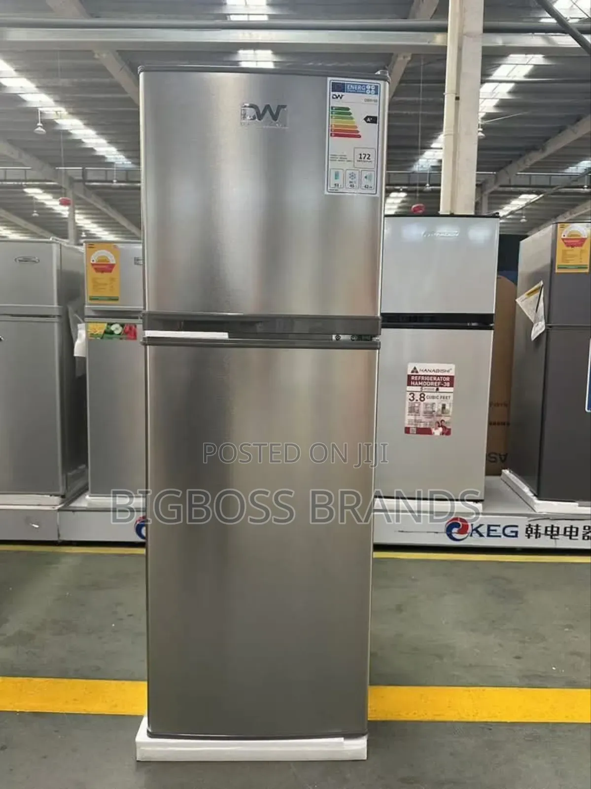 Digiwave Double Door Fridge 138 Liter