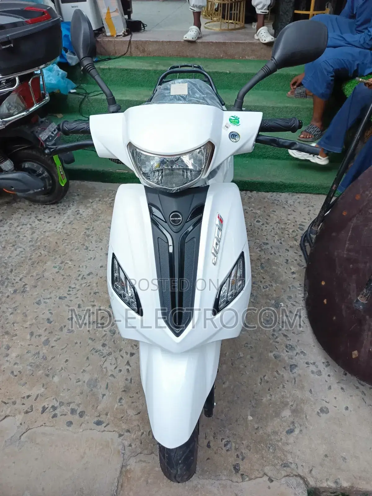 New Motorcycle 2024 White