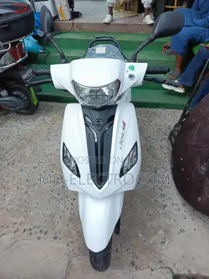 New Motorcycle 2024 White