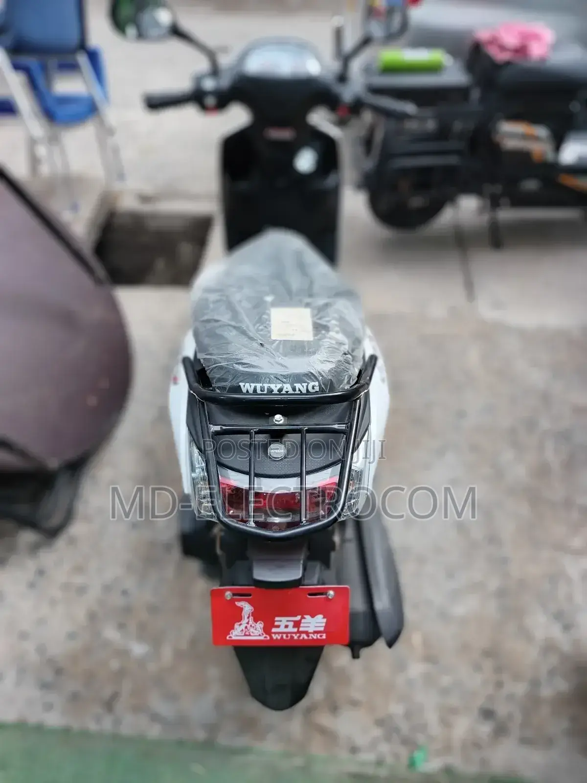 New Motorcycle 2024 White
