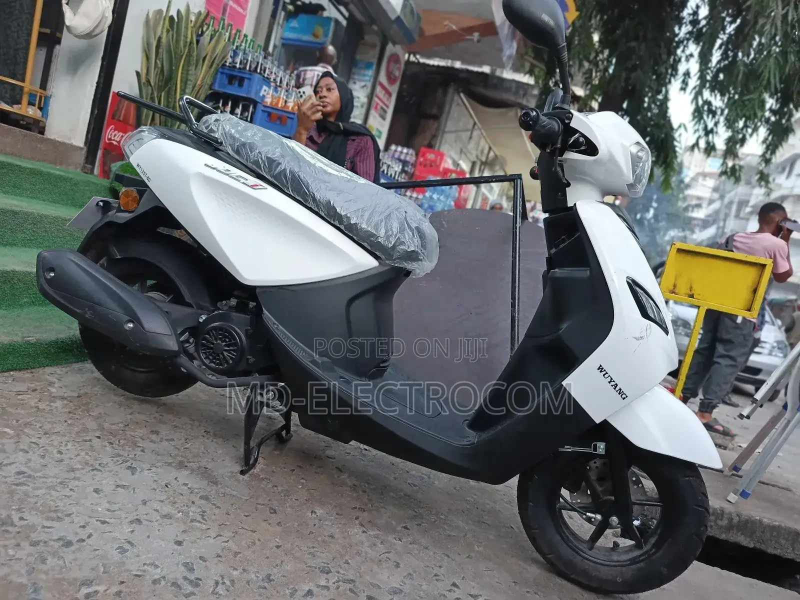 New Motorcycle 2024 White