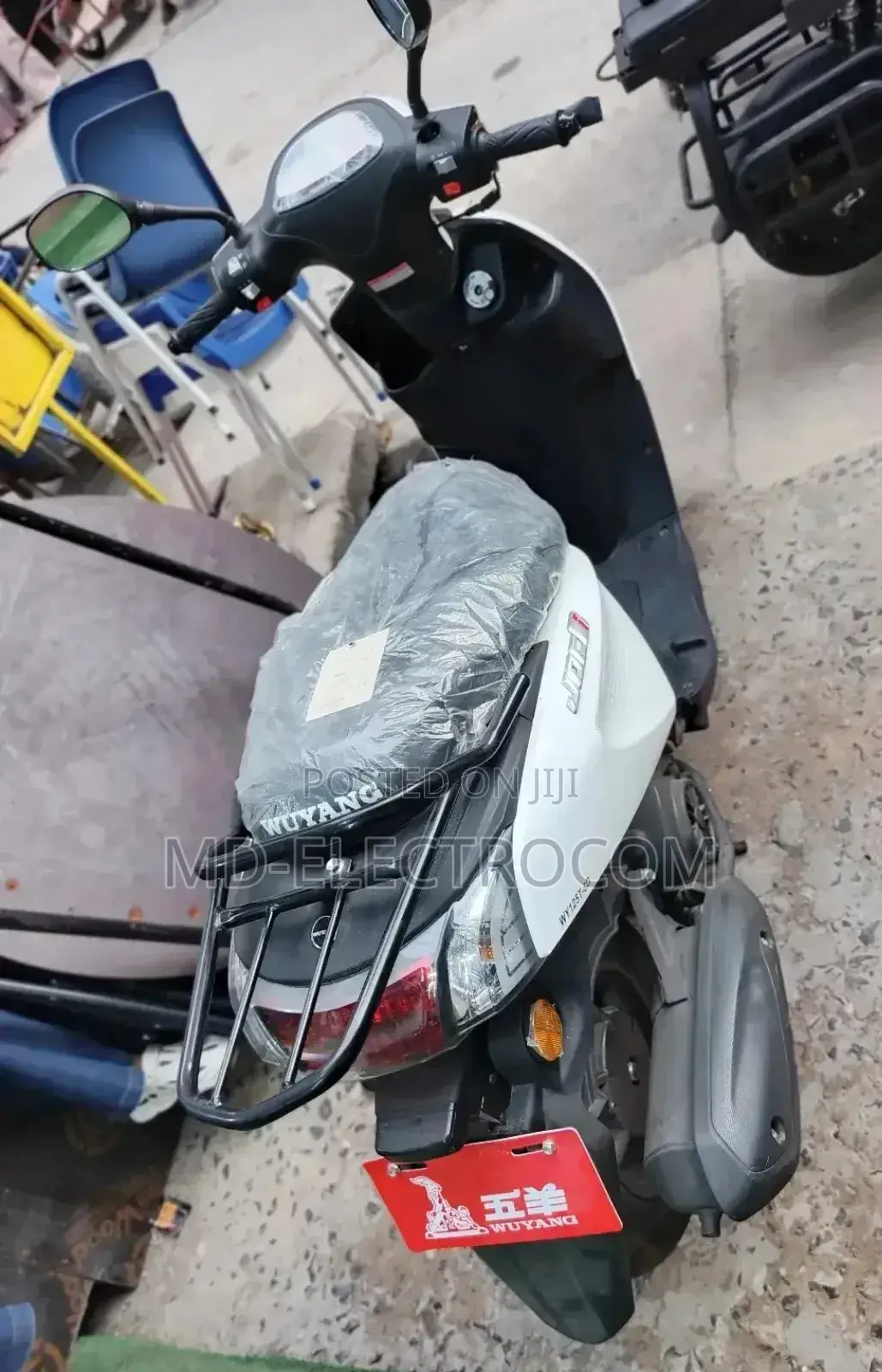 New Motorcycle 2024 White