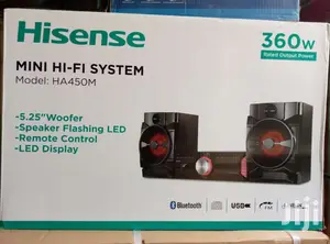 Hisense HA450M Mini Hifi System - Black