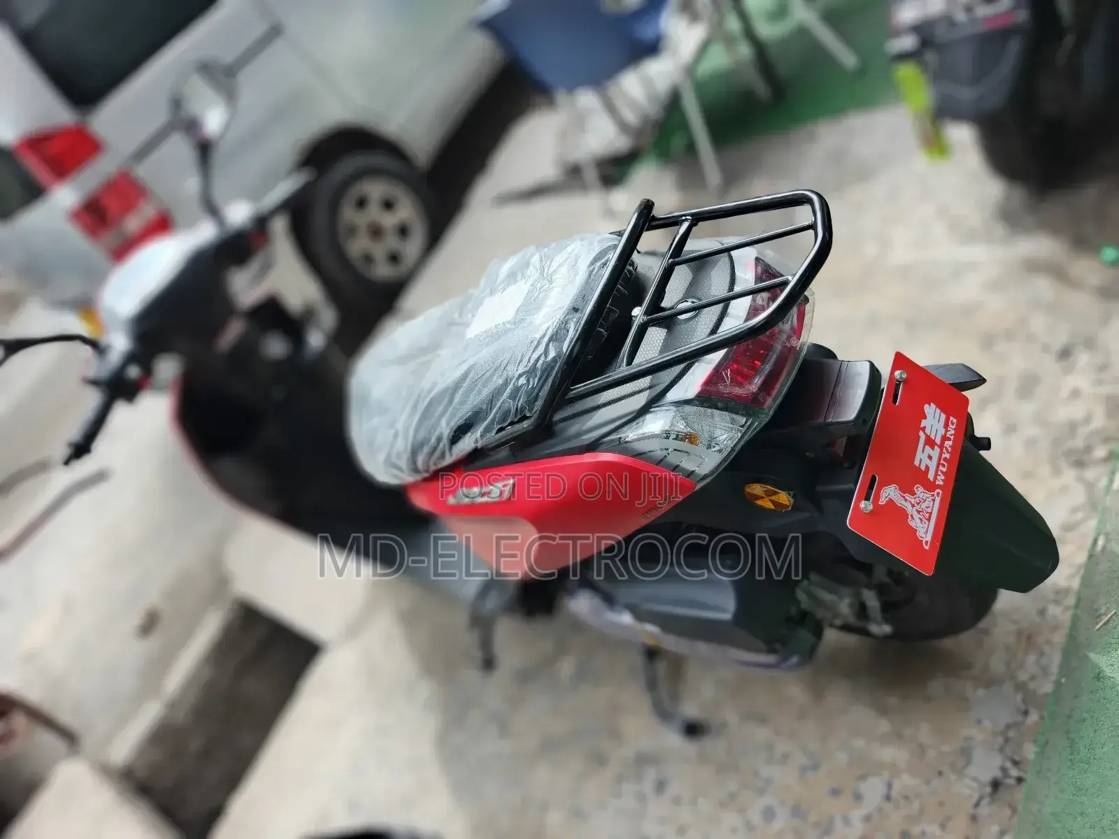 New Motorcycle 2024 Red