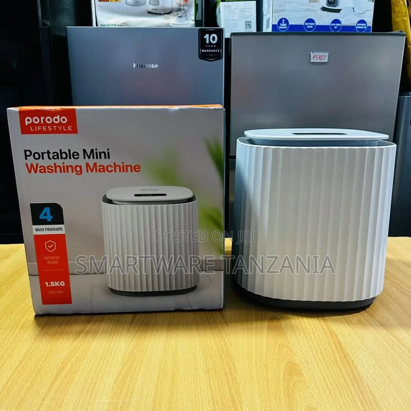 Porodo Lifestyle Portable Mini Washing Machine Smart Design