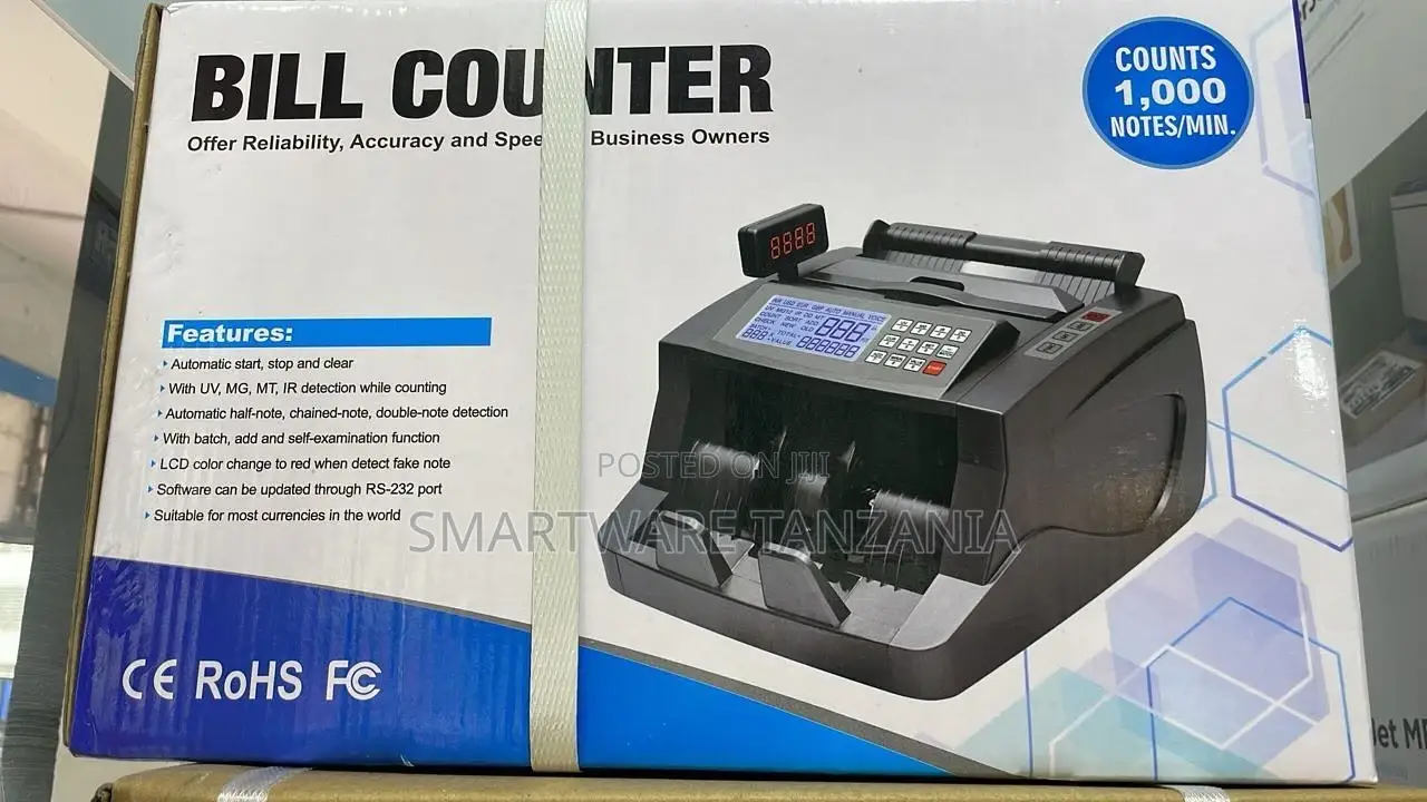 Money Counting Machine, Uv/Mg/Ir Counterfeit Detection