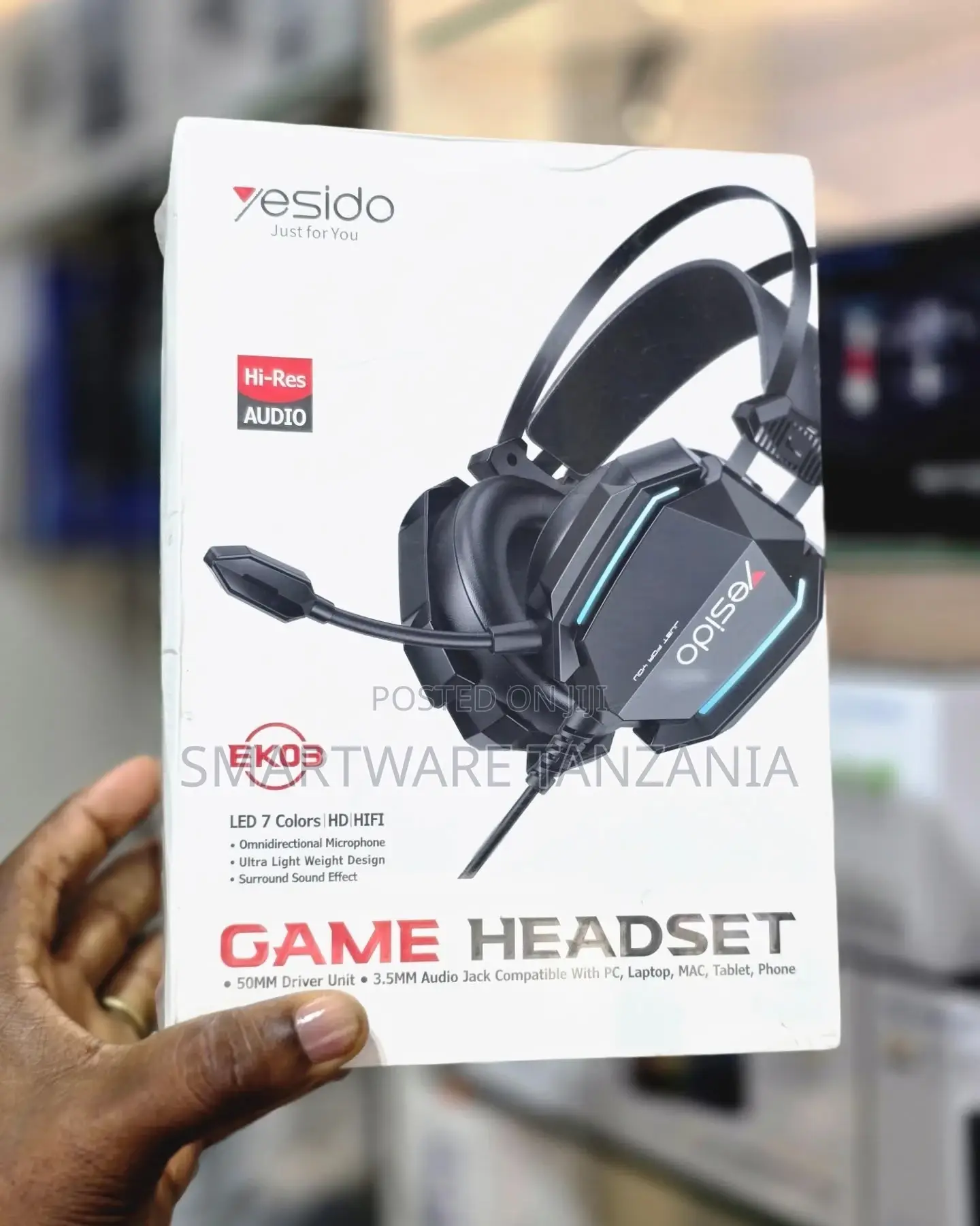 Gaming Headset Mic, Noise Cancelling Microphone Headphones
