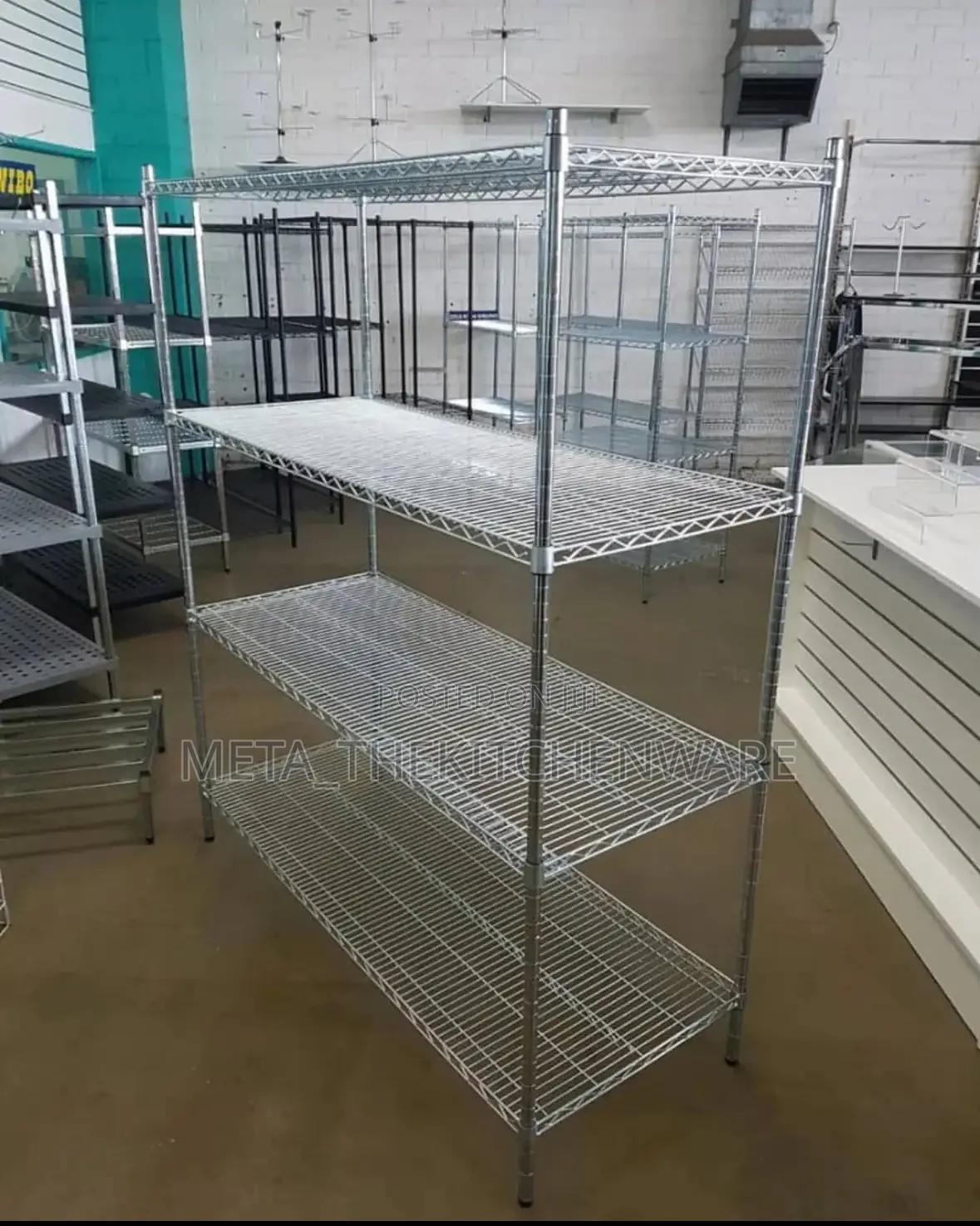 Europe Strong Stainless Steel Bread Rack 1.8m