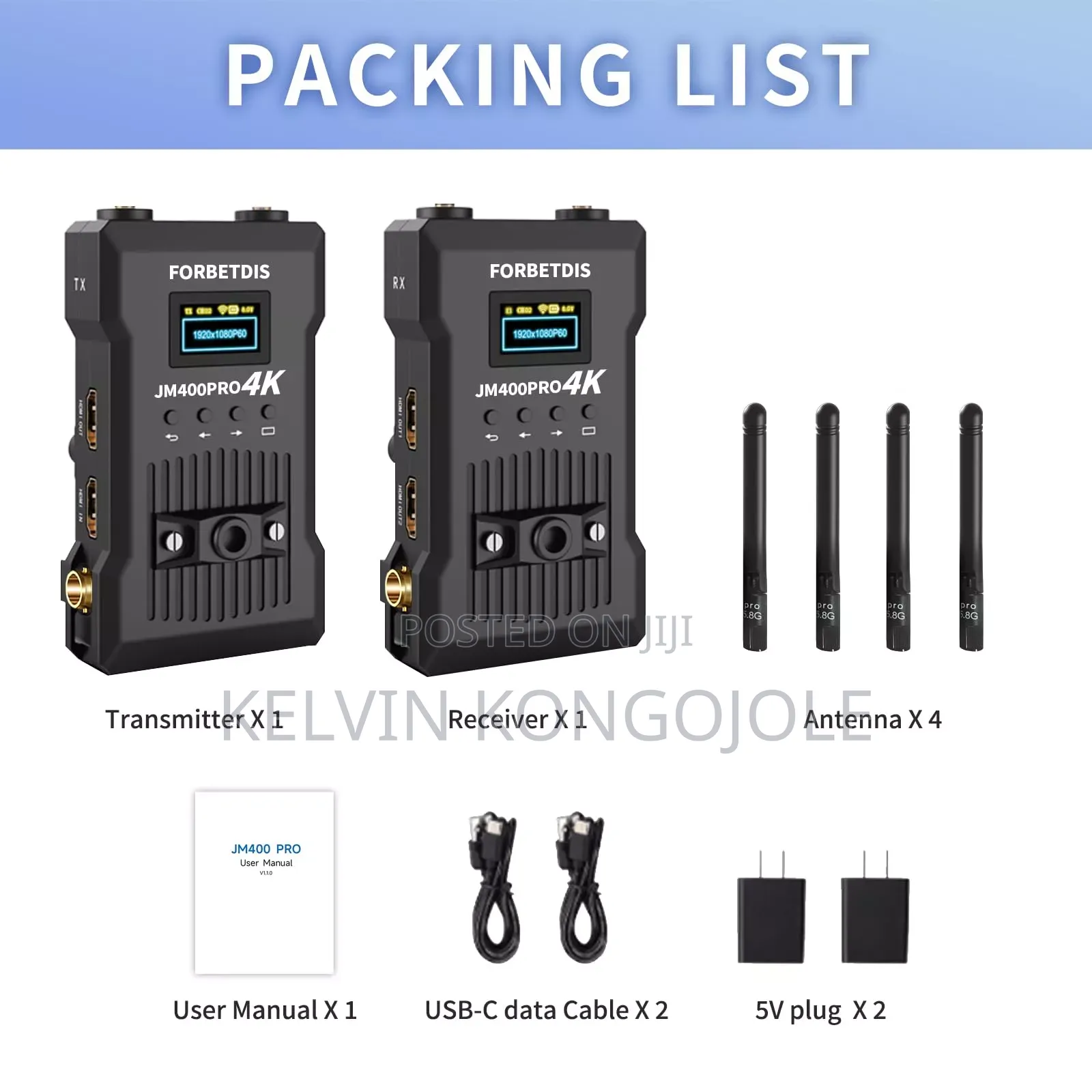 Hdmi + Sdi Wireless Video Transmitter