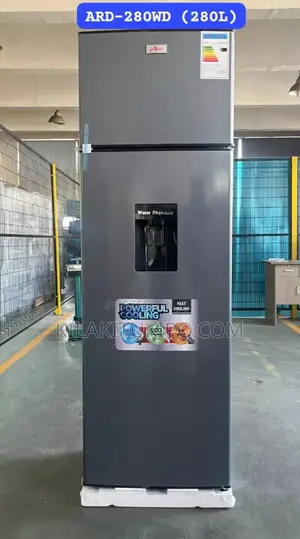 Aero Double Door Refrigerator With Water Dispenser 280l