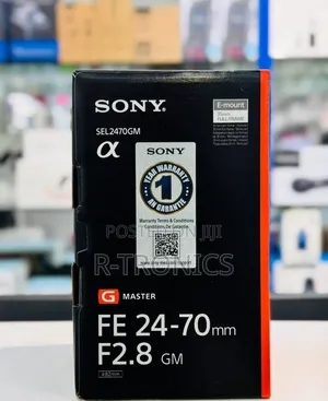 Sony Fe 24-70mm F/2.8 Gm Emount Camera Lens