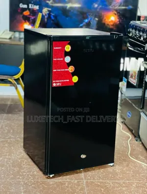 SPJ Fridge 90l Single Door Black