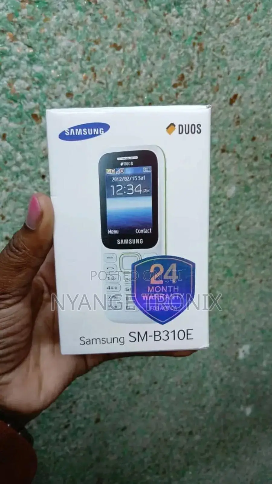 New Samsung Smiley Black