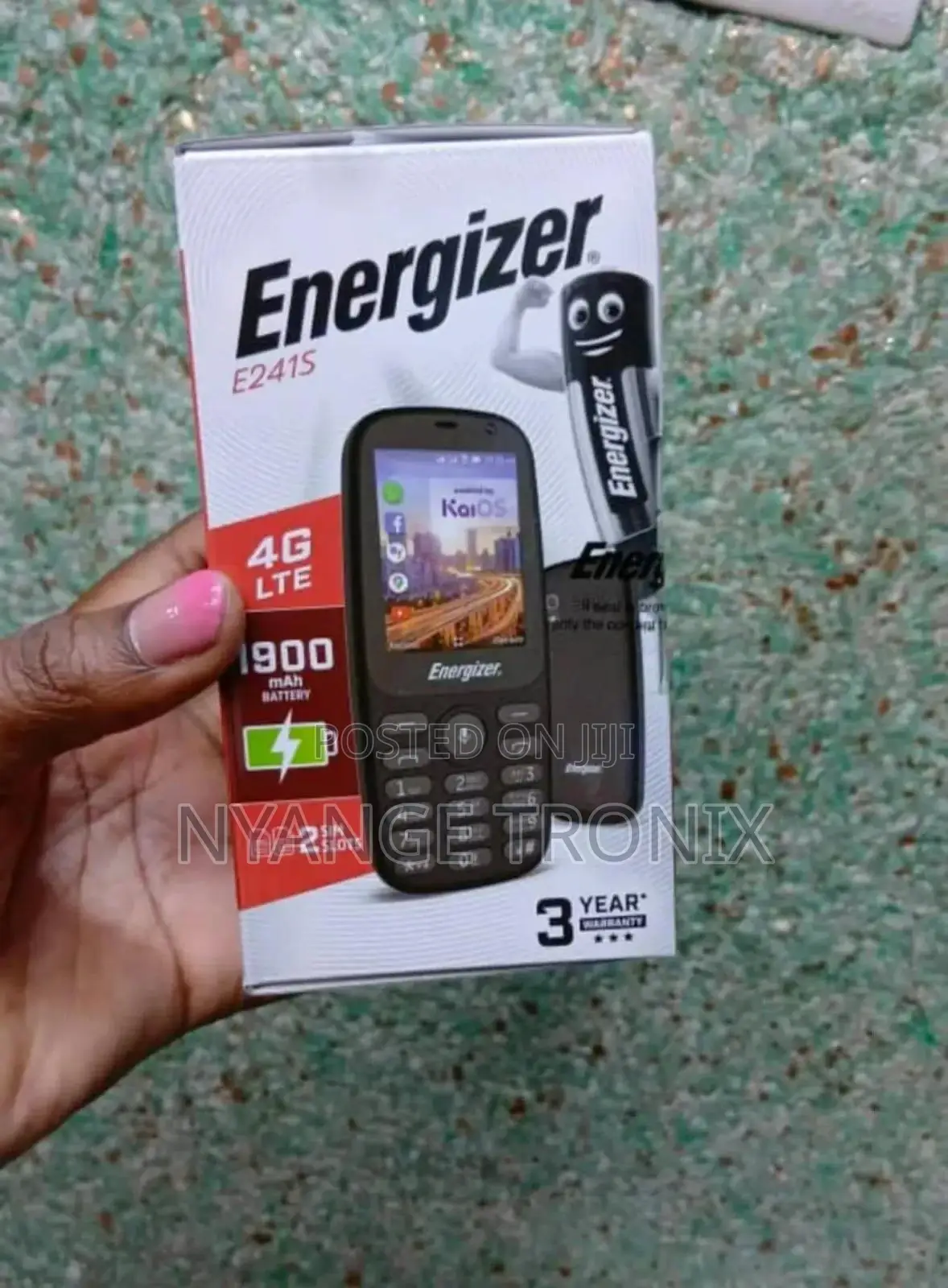 New Energizer Energy E241S White