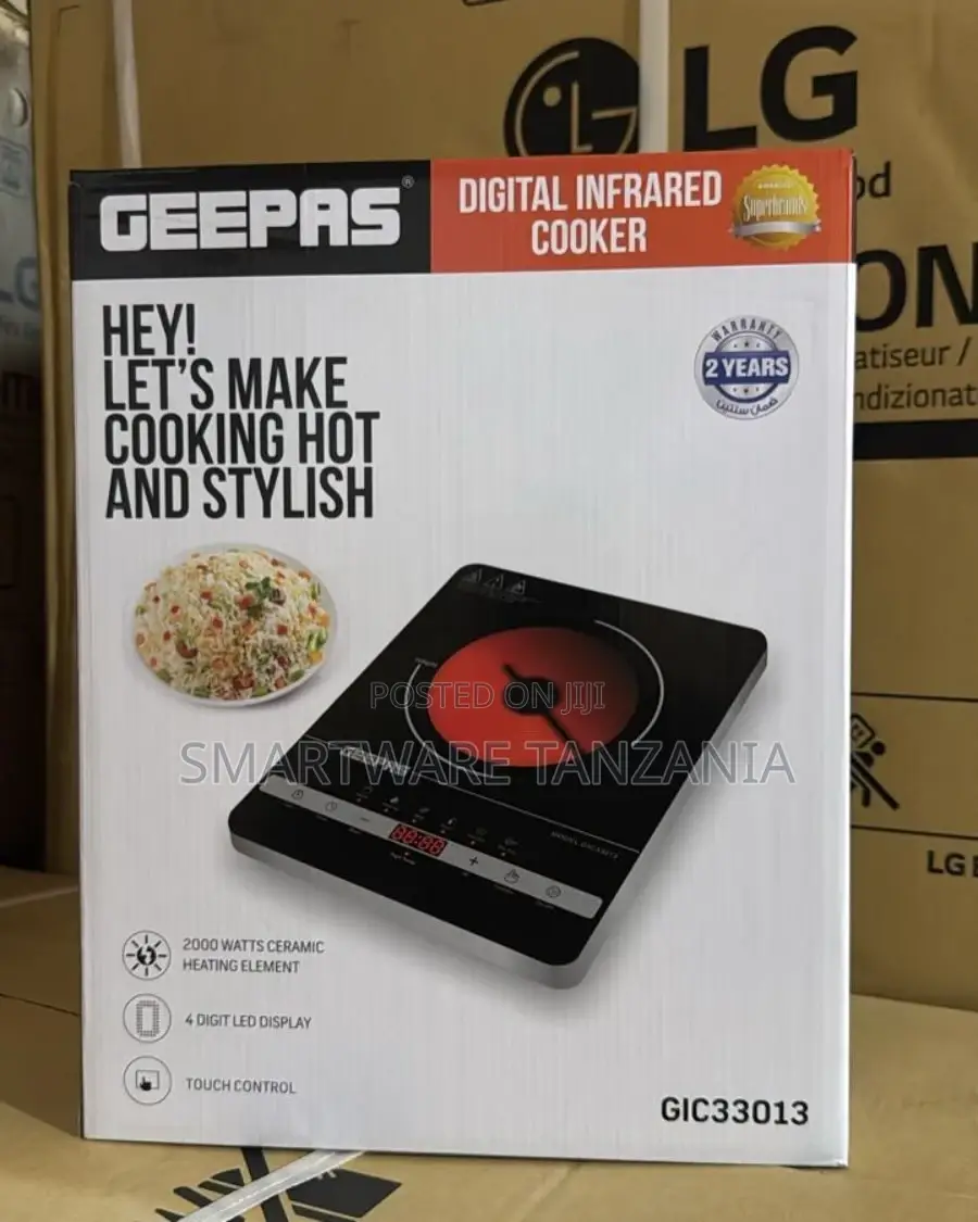 Geepas 4 Digit Led Display Digital Infrared Cooker