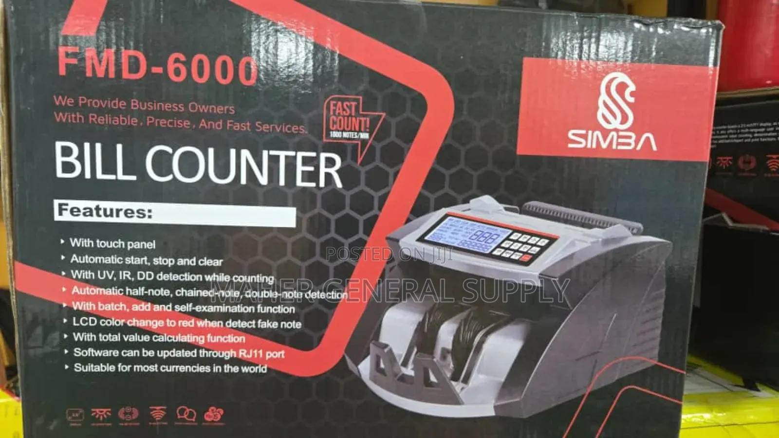 Simba Bill Counter