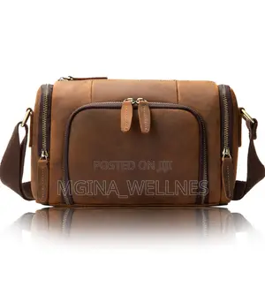 Multi-Pocket Fashion Messenger Bag for Men