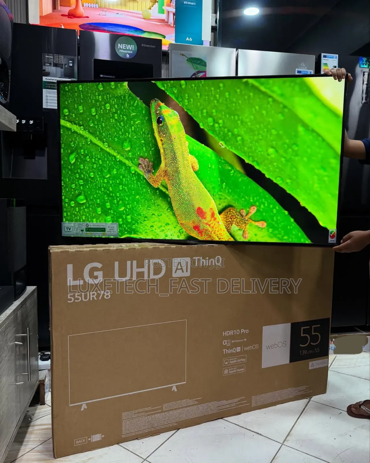 Lg 55" Smart Tv Ur78