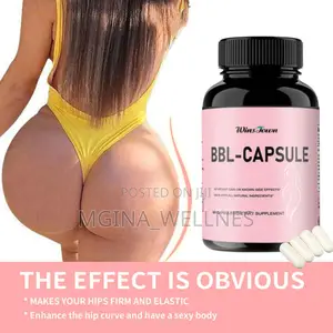 BBL Capsule for Booty and Hips Enlargement