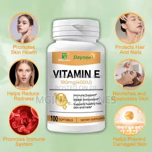 Photo - Vitamin E Supplement 180mg (400iu) Per Soft Gel
