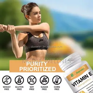 Vitamin E Supplement 180mg (400iu) Per Soft Gel