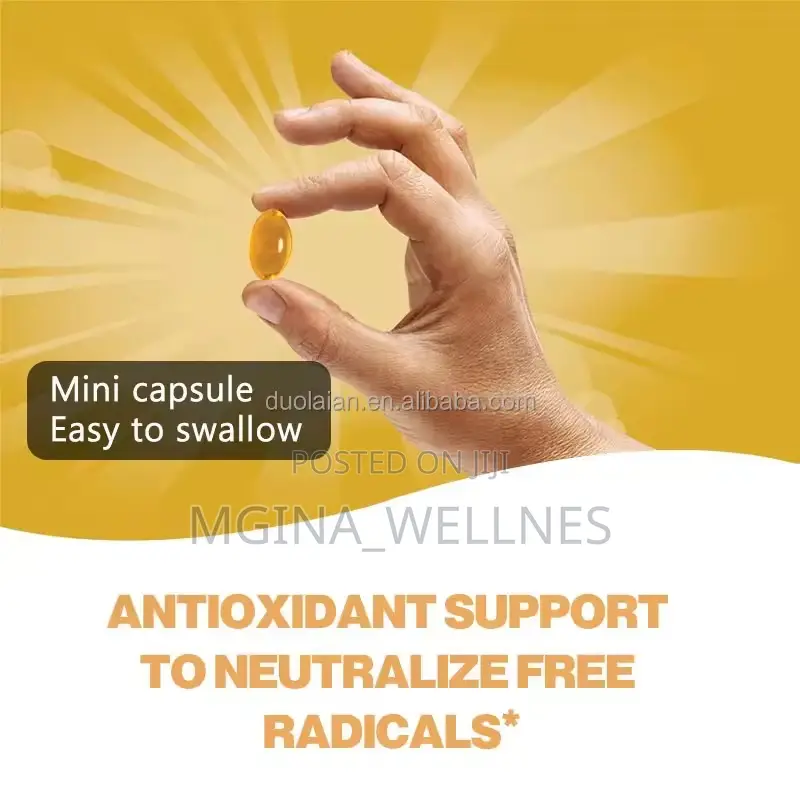 Vitamin E Supplement 180mg (400iu) Per Soft Gel