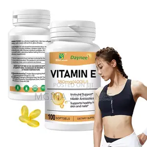 Vitamin E Supplement 180mg (400iu) Per Soft Gel