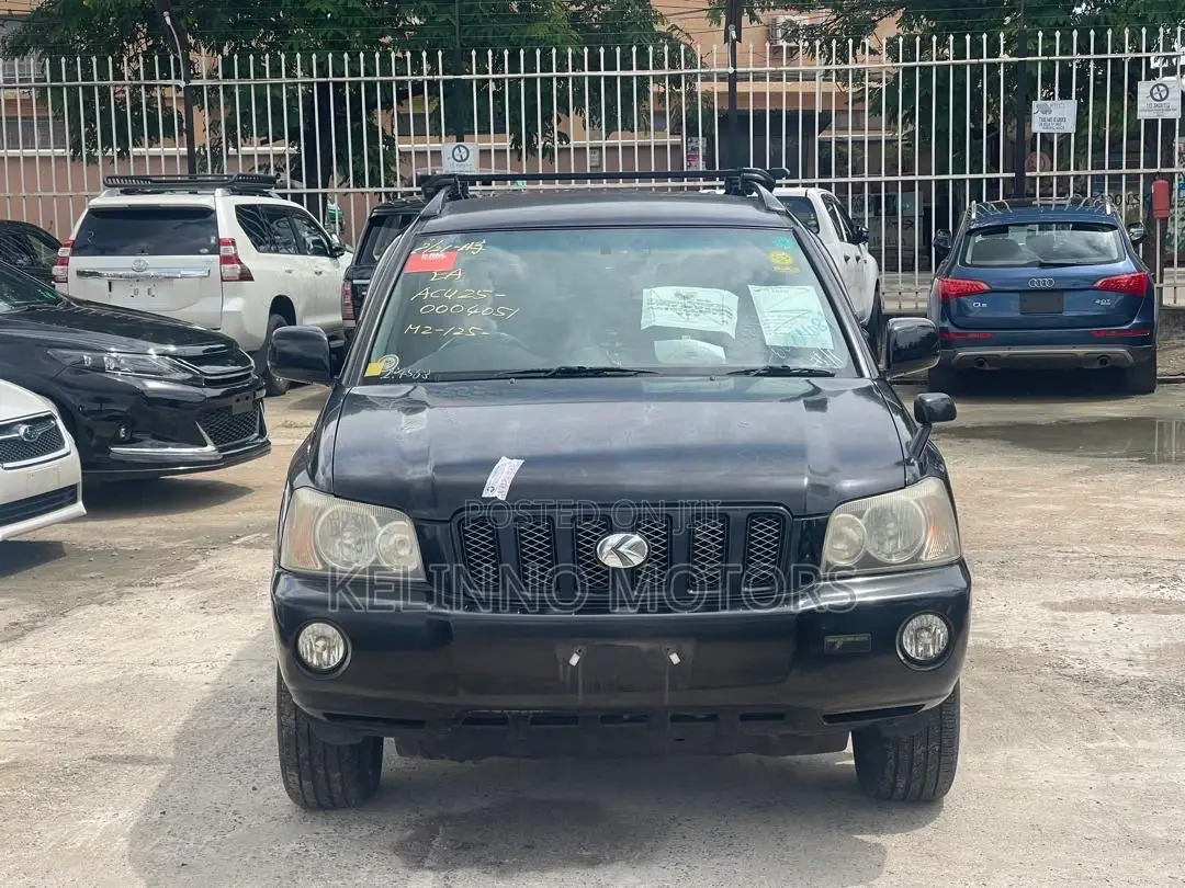 Toyota Vanguard 2001 Black