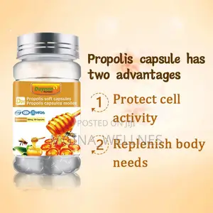 Propolis Soft Capsules, Derived From Bee Propolis