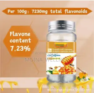 Propolis Soft Capsules, Derived From Bee Propolis