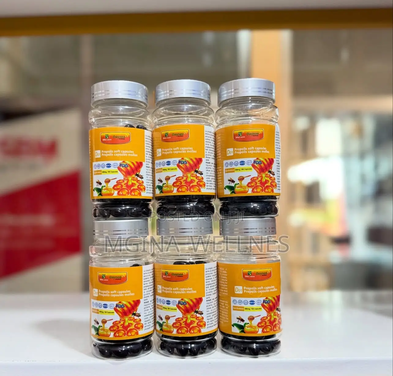 Propolis Soft Capsules, Derived From Bee Propolis