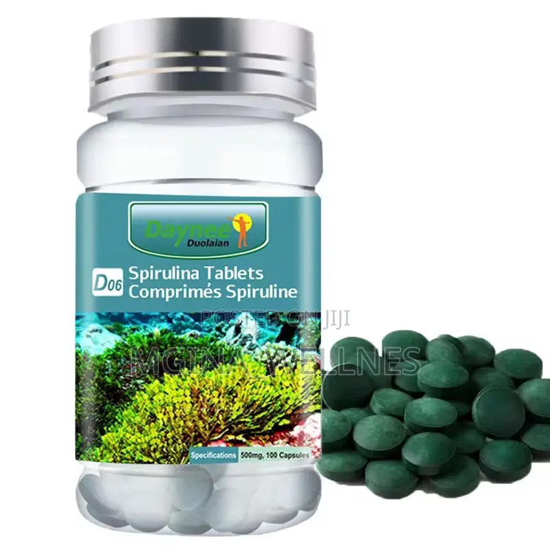 Spirulina Tablet Candy Protein Extract Health Care