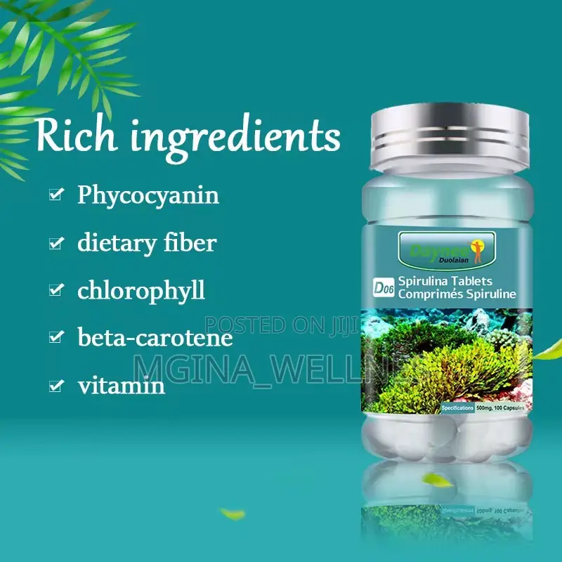 Spirulina Tablet Candy Protein Extract Health Care