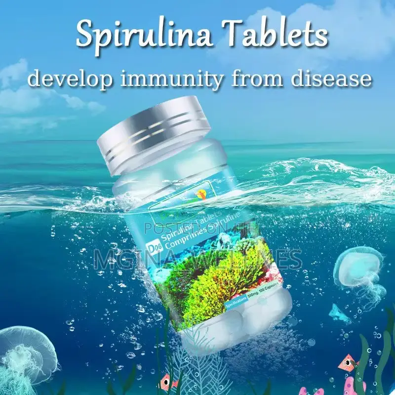 Spirulina Tablet Candy Protein Extract Health Care