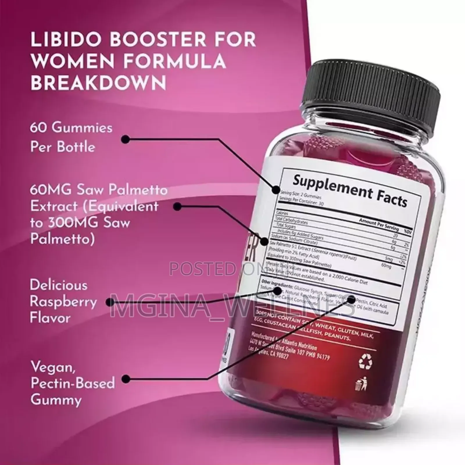 Libido Booster for Women Female Enhancement Support Pills