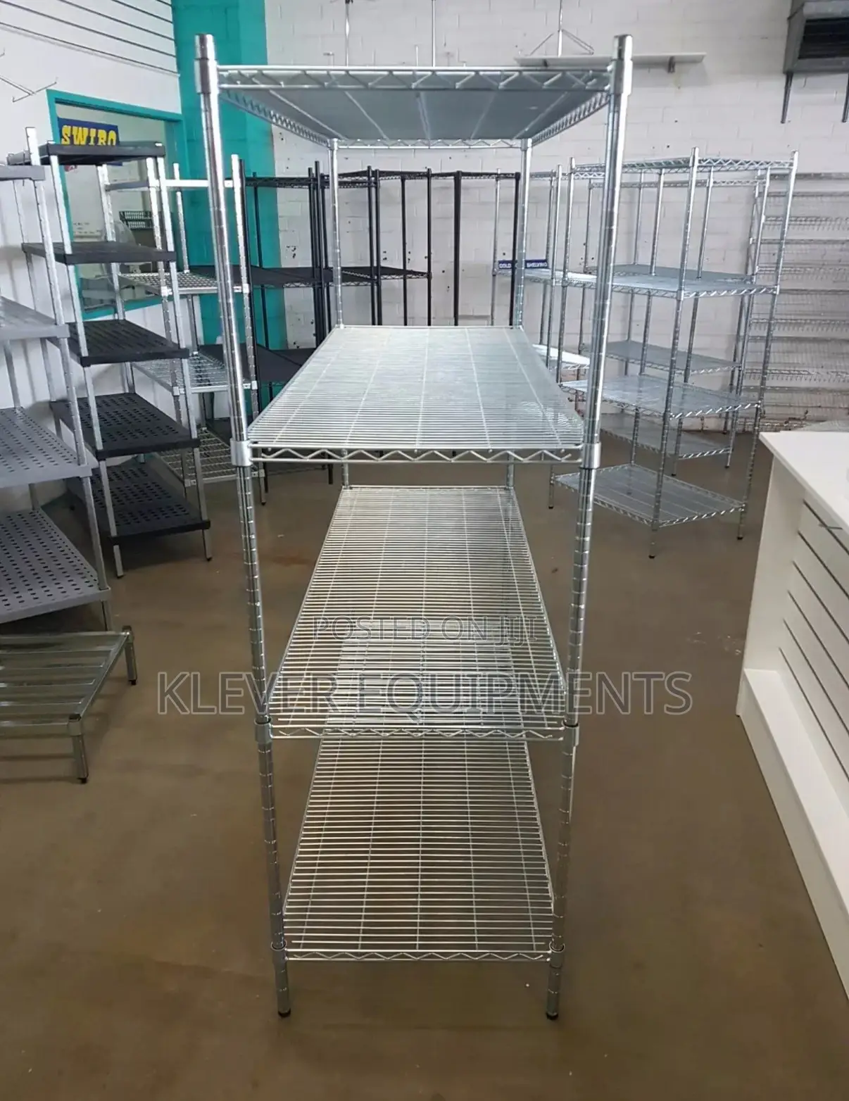 Heavy Duty Stainless Steel 1.8metres Bread Rack