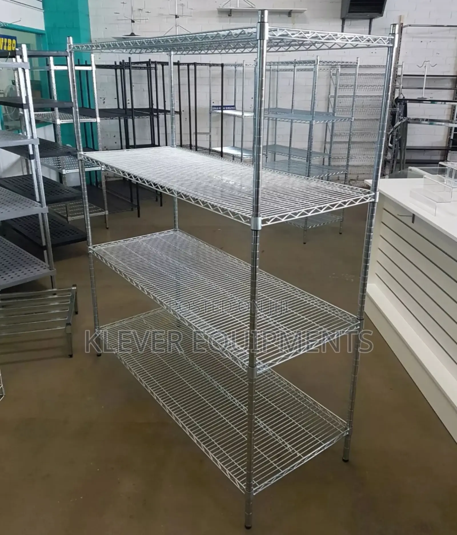 Heavy Duty Stainless Steel 1.8metres Bread Rack
