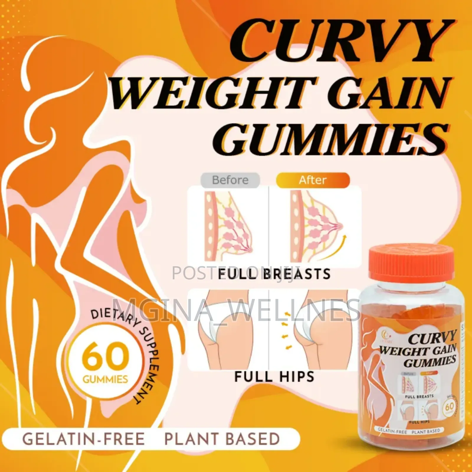Curvy Weight Gain Gummies