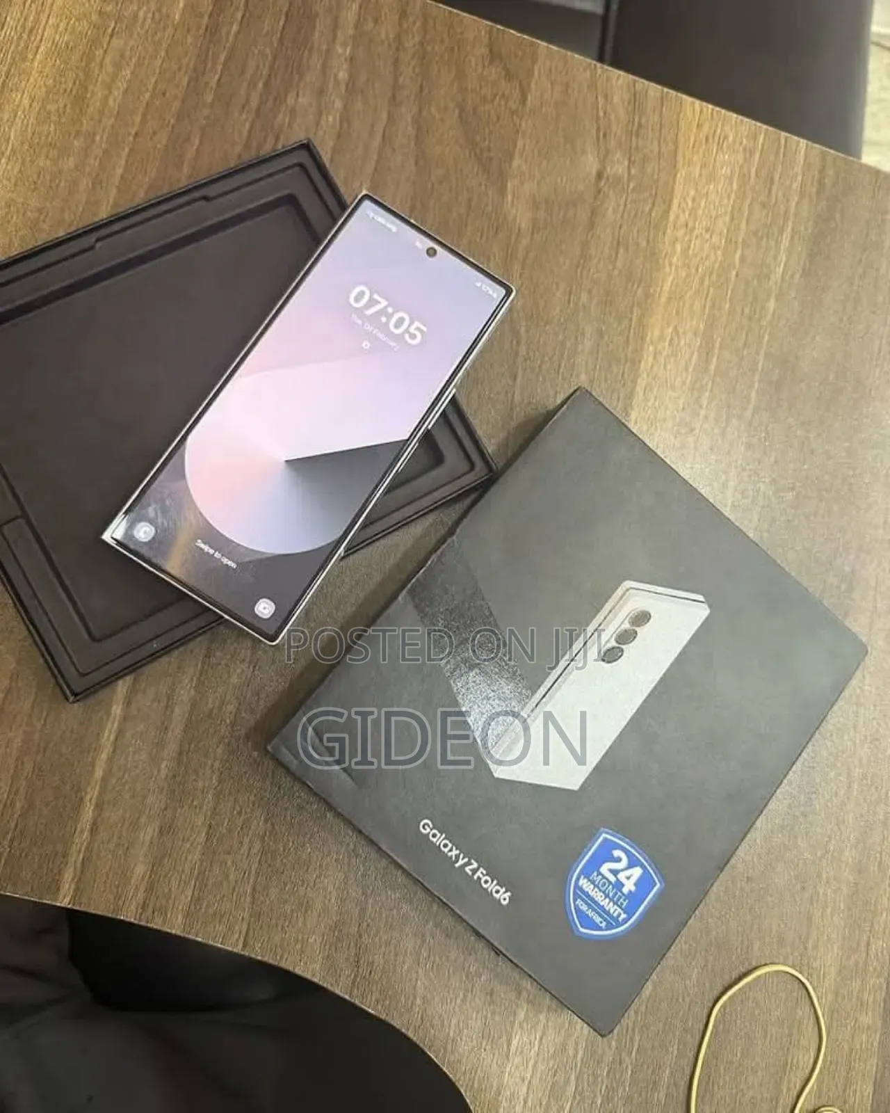 New Samsung Galaxy Z Fold6 256 GB White