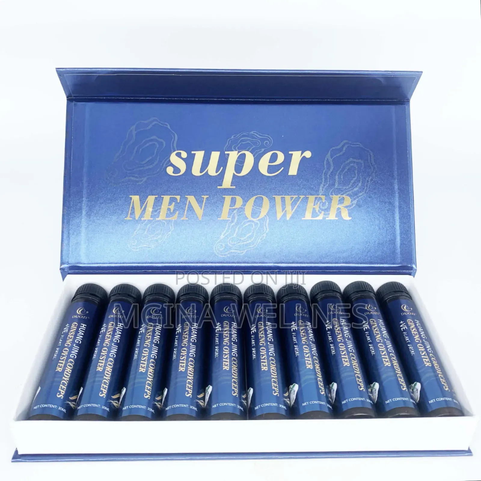 Ginseng Super Men Power Drinks 10 Bottles of 30mls