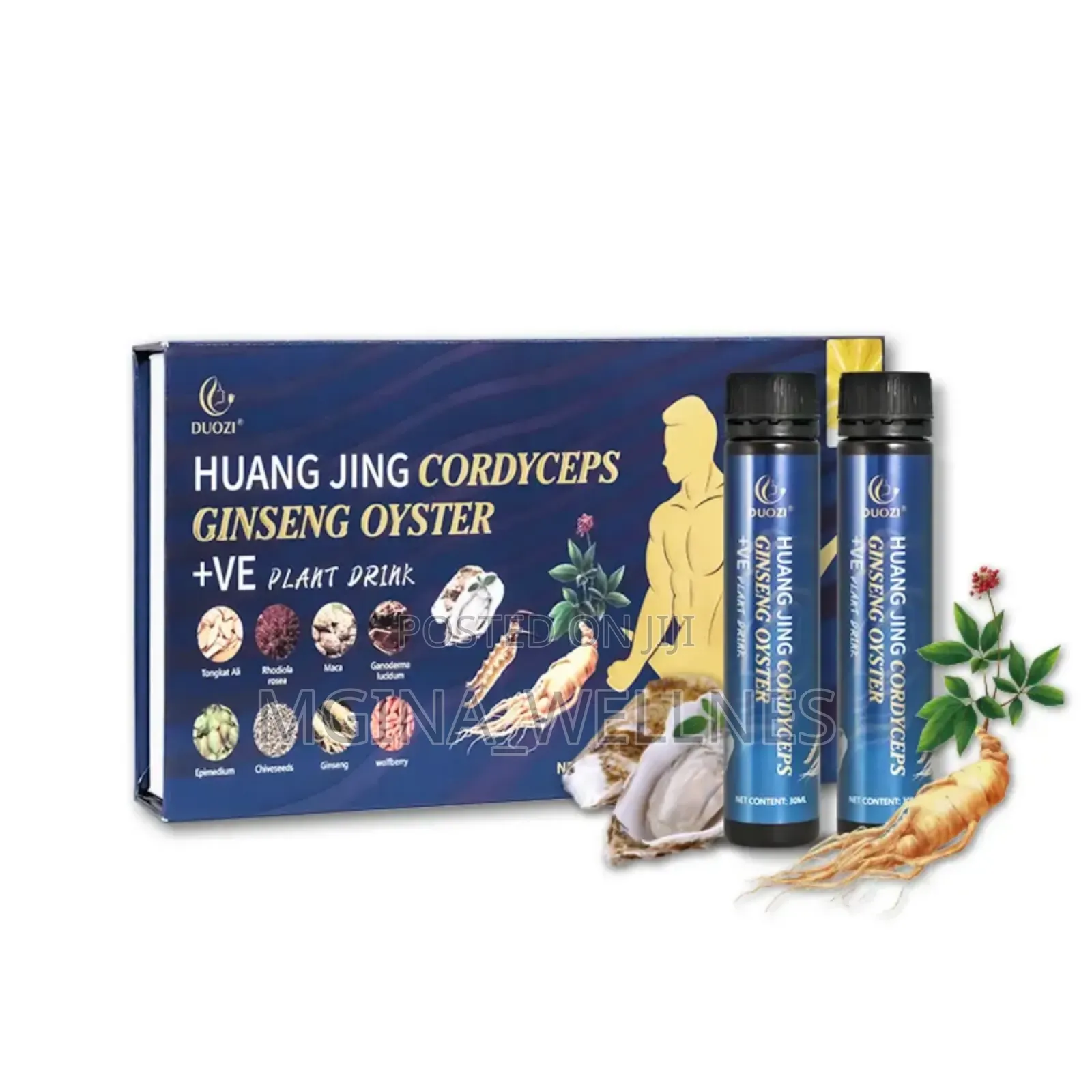 Ginseng Super Men Power Drinks 10 Bottles of 30mls
