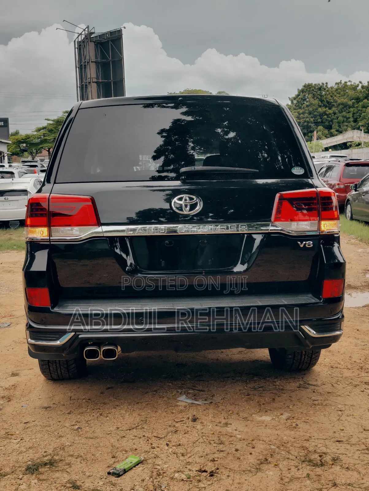 Toyota Land Cruiser 4.6 V8 AX 2018 Black