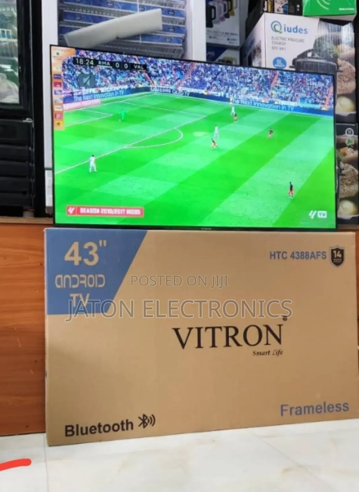 Vitron 43 Inches Smart Android Tv