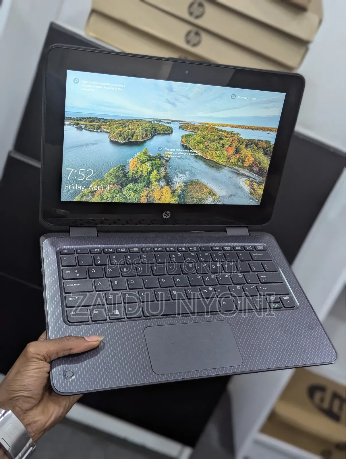New Laptop HP ProBook 11 X360 G3 EE 4GB Intel SSD 128GB